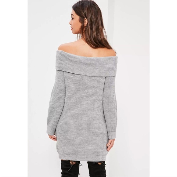 NWOT Missguided Sweater Dress - Picture 3 of 4